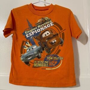 2011 Cars 2 Disney movie shirt size 3t